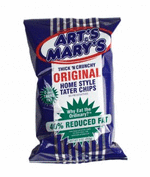 Art's & Mary's Thick n Crunchy Original 40% Reduced Fat Home Style Tater Chips Review