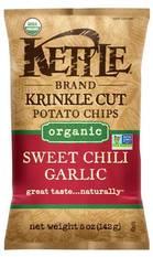 Kettle Chips Krinkle Cut Organic Sweet Chili Garlic