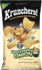Krunchers! Sour Cream & Onion Kettle Cooked Potato Chips
