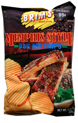 Brim's Memphis Barbecue Potato Chips