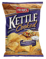 Herr's Loaded Baked Potato Kettle Cooked Potato Chips