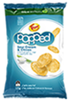 Snack Brands Australia Thins Potato Chips Sour Cream & Chives