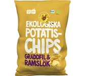 Garant Potato Chips Ekologiska Sour Cream & Ramsom