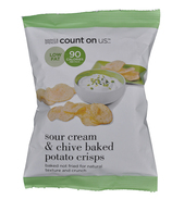 Marks & Spencer Potato Crisps Count on Us Sour Cream & Chive