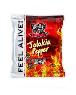 Blair's Death Rain Cauldron Cooked Jolokia Pepper Potato Chips