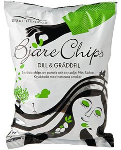 Bjare Chips Potato Chips Dill & Sour Cream