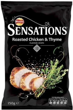 Walkers Sensations Roast Chicken & Thyme