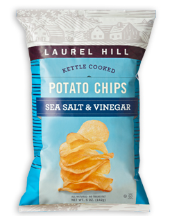 Laurel Hill Foods Sea Salt & Vinegar Kettle Cooked Potato Chips