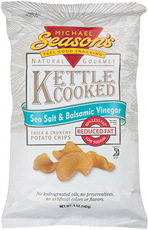 Michael Season's Sea Salt & Balamic Vinegar Kettle Cooked Potato Chips
