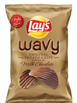 Lay's Wavy Original Chocolate Dipped