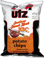 Utz Southern Sweet Heat Barbeque Potato Chips
