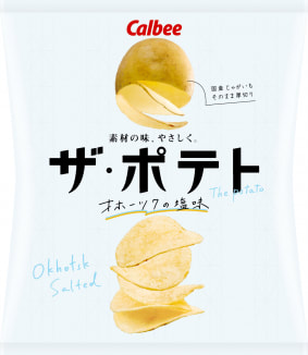 Calbee Potato Chips okhotsk salty