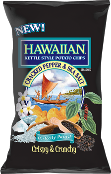 Hawaiian Kettle Cooked Chips Cracked pepper & Sea Salt
