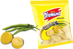 Yellow Diamond Nimbu Masala Potato Chips