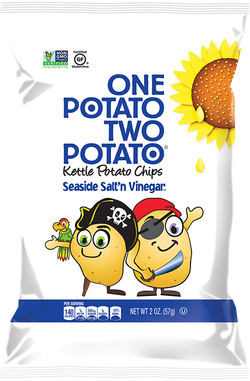 One Potato Two Potato Chips Seaside Salt n Vinegar Review