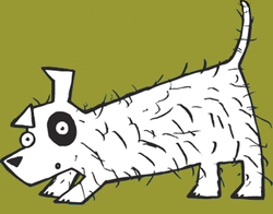 Salty Dog Cartoon Mascot