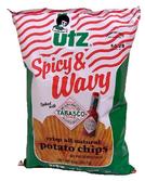 Utz Spicy & Wavy Tabasco Potato Chips