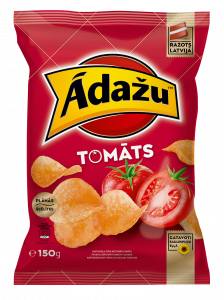 Adazu Chips   Kartupeļu čipsi ar tomātu garšu