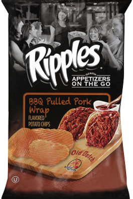 Old Dutch Ripples BBQ Pulled Pork Chips