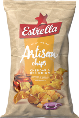 Estrella Chips Cheddar Onion