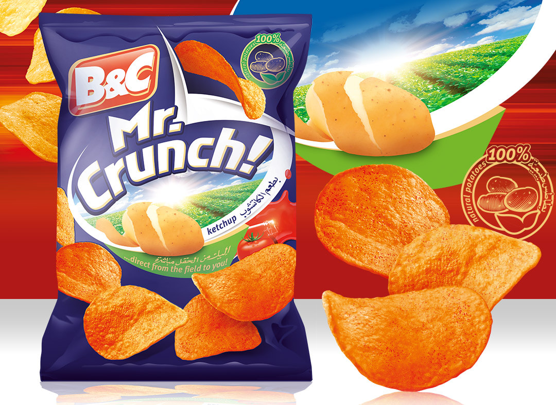 B&C Mr Crunch Chips
