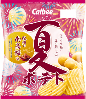 Calbee Potato Chips Summer Kishu's Nanko Plum