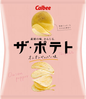 Calbee Potato Chips okhotsk onion pepper