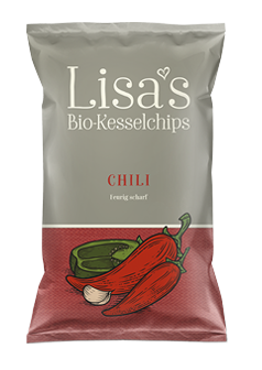 Lisa's Bio-Kesselchips Chili