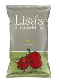 Lisa's Bio-Kesselchips Paprika