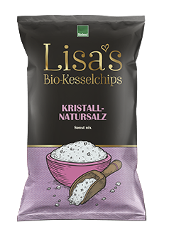 Lisa's Bio-Kesselchips Alpensalz
