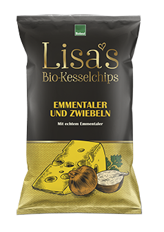 Lisa's Bio-Kesselchips Emmentaler