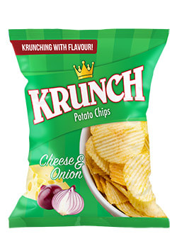 Krunch Potato Chips Cheese Onion