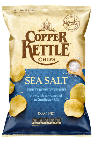 Copper Kettle Potato Chips Salt 