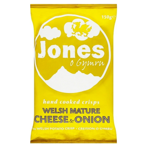 Jones o Gymru Mature Welsh Cheese & Onion Crisps Review