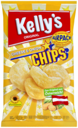 Kelly's Potato Chips Cheese Onion