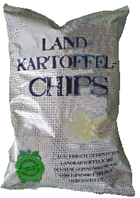 Land Kartoffel Chips Country Potato Chips Natural 