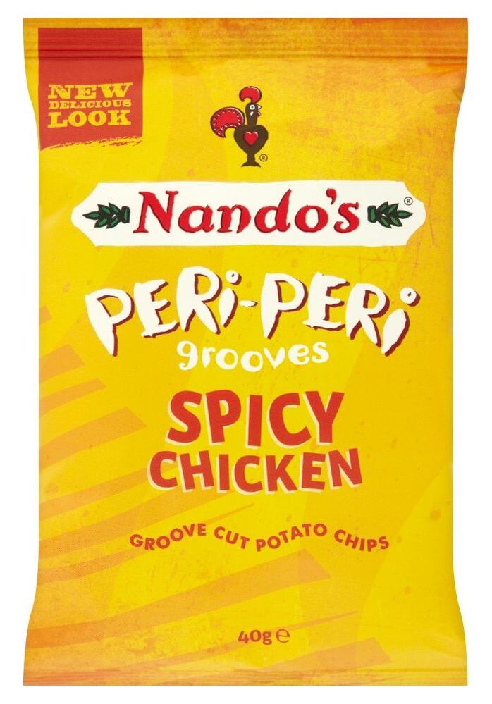 Nandos peri peri spicy chicken chips review