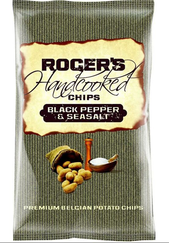 Roger's Chips Black pepper & Sea Salt