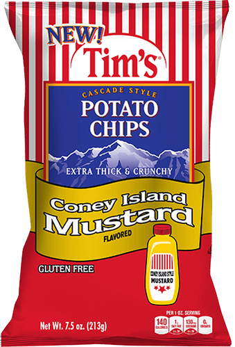 Tim's Cascade Chips Coney Island Mustard Review