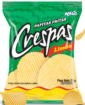 Yupi Crespas Chips Limon