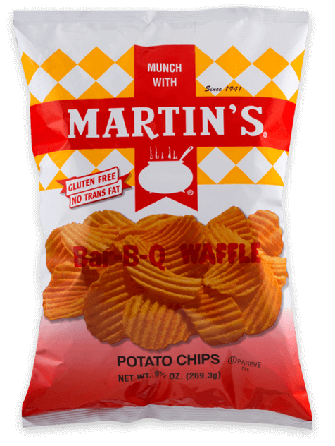 Martin's Barbecue Waffle Chips