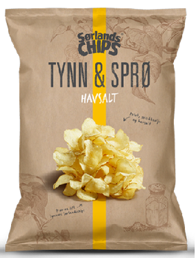 Sorlands Chips Tynn Spro