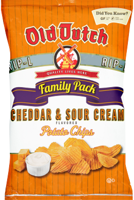 Old Dutch Cheddar & Sour Cream Chips