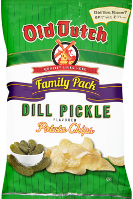 Old Dutch Dill Pickle Chips