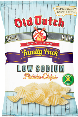 Old Dutch Low Sodium Chips
