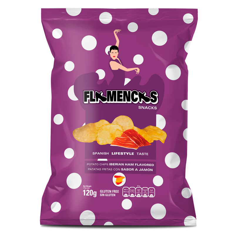 Flamencas Chips Ham Jamon