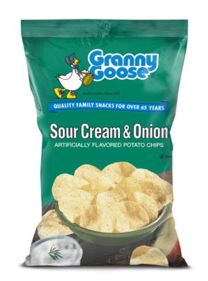 Granny Goose  Sour Cream & Onion Chips