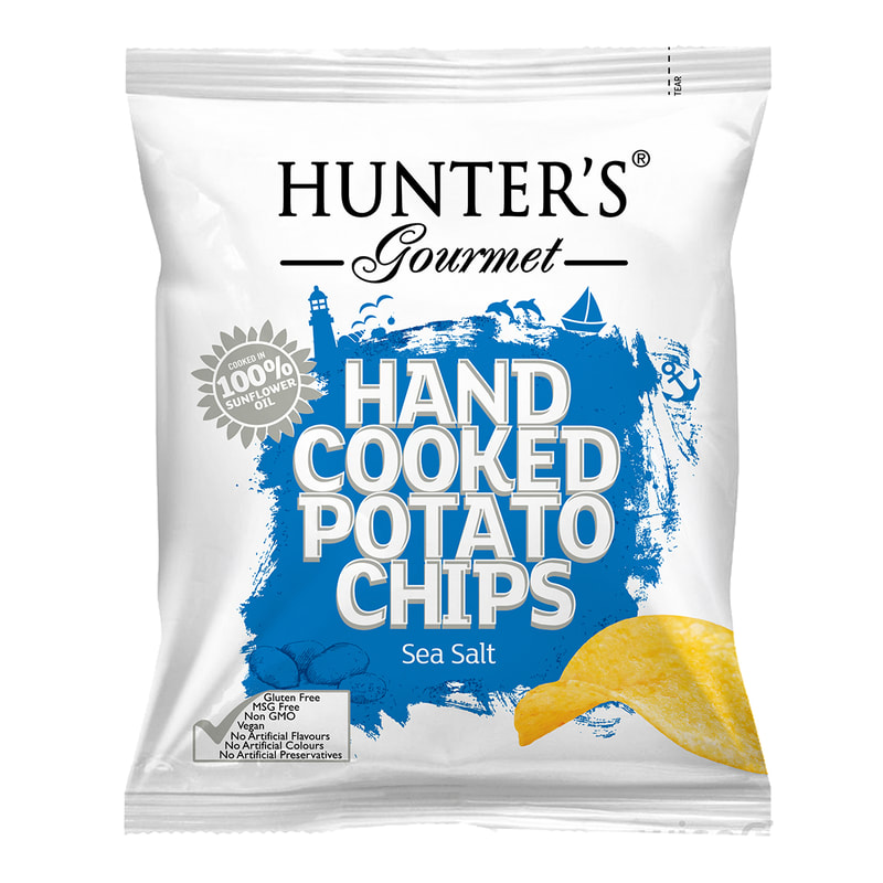 Hunter Foods Potato Chips Gourmet Salt