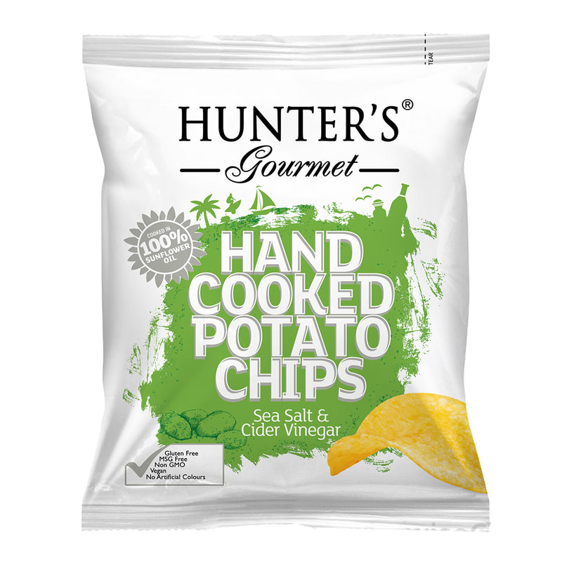 Hunter Foods Potato Chips Gourmet Salt Vinegar