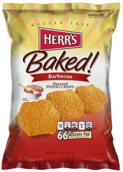 Herr's Barbecue Baked Potato Crisps